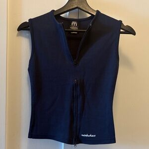 Modrobes Navy Blue Sleeveless Top